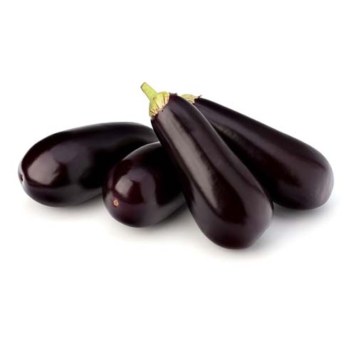 11447482 - eggplant or aubergine vegetable on white background