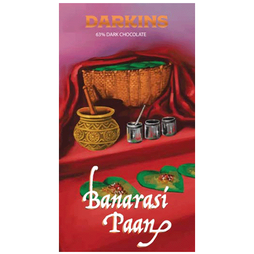 Chocolate Darkin 63% with Banarasi Paan