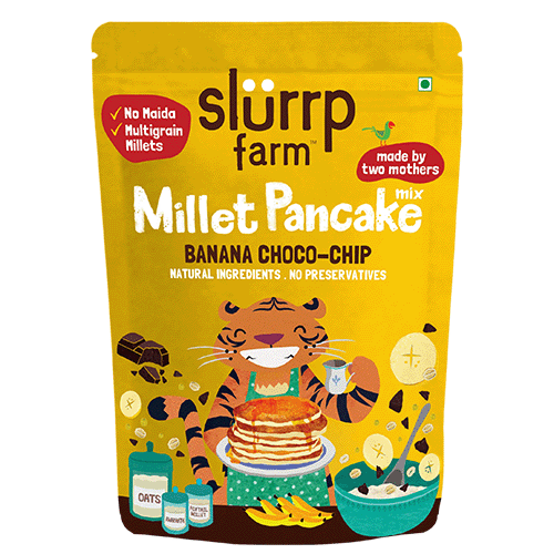 Banana Choco Chip Pancake Mix - High Fibre