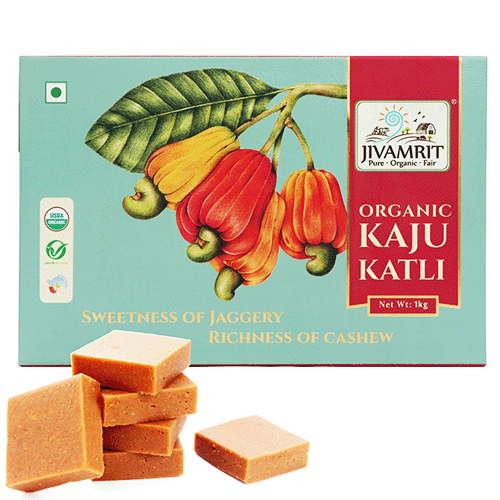 Kaju Katli - Sweetness of Jaggery