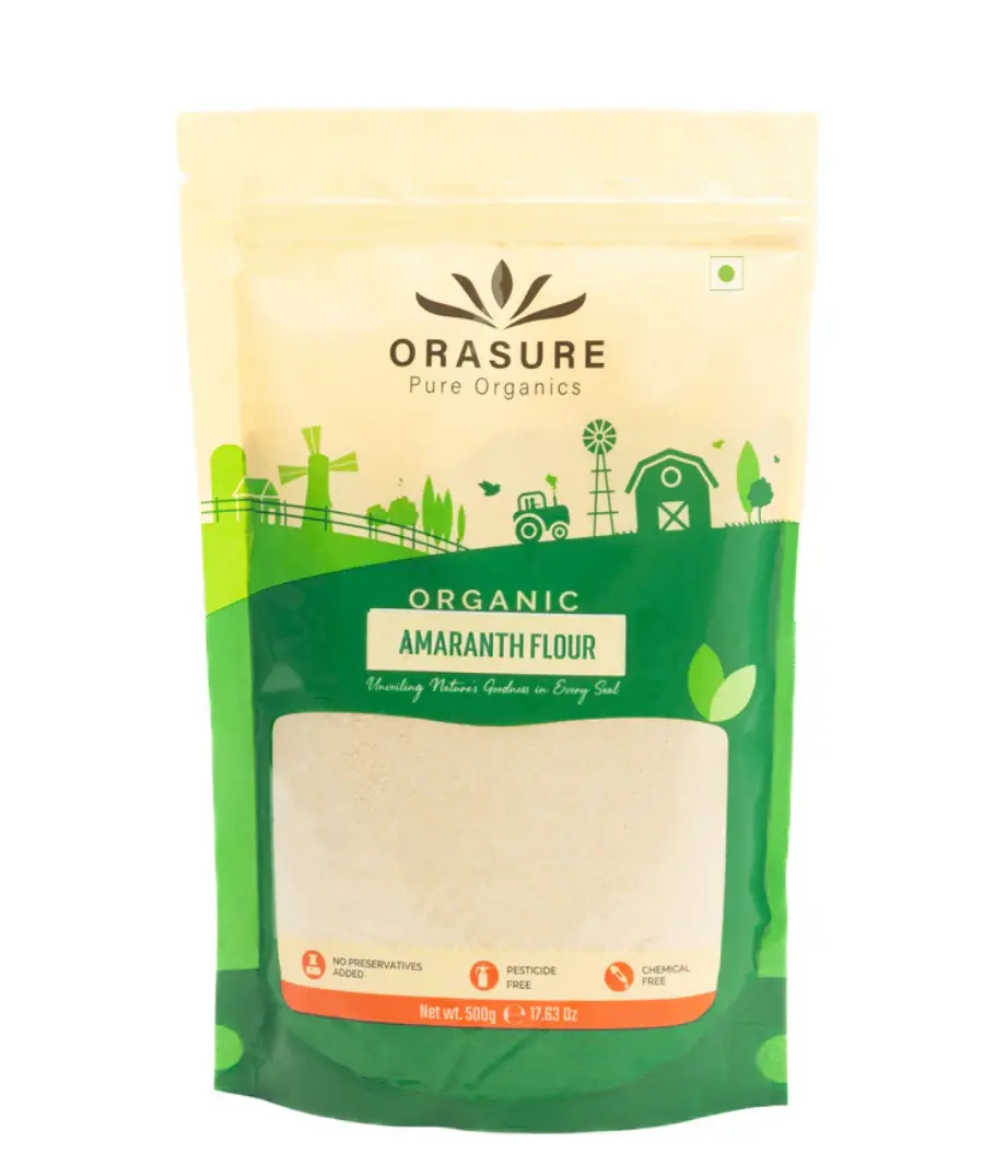 Organic Amaranth (Rajgira) Flour - Gluten-Free & Protein Rich