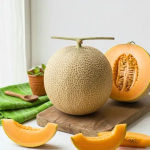 Fresh Muskmelon (Kharbooja) 1kg: Sweet & Hydrating Summer Fruit | ERB