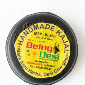 Natural Handmade Kajal | Infused with Desi Cow Ghee & Herbs | ERB