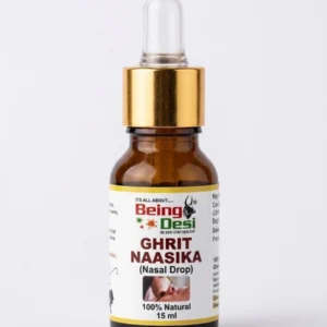 Natural Panchgavya Nasya (15ml) | Ghee for Sinus & Sleep | ERB