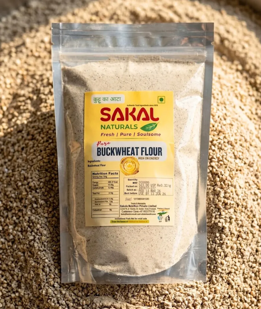 Kuttu Atta / Buckwheat Flour (500g) | Organic Staples Delivery Delhi Noida | ERB