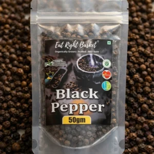 Whole Black Pepper (50g) | Piperine-Rich Ayurvedic Spice | ERB