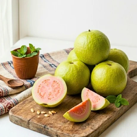 Fresh Red Diamond Guava (500g): Exotic Red-Fleshed Fruit | ERB