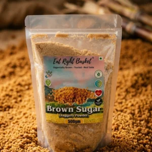 Organic Jaggery Powder | Unrefined Sugarcane Sweetener | ERB