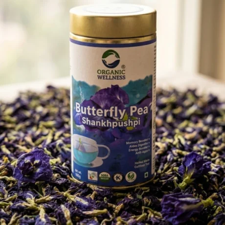 Butterfly Pea Flower Tea (50g) | Organic Beverages Delivery Delhi Noida | ERB