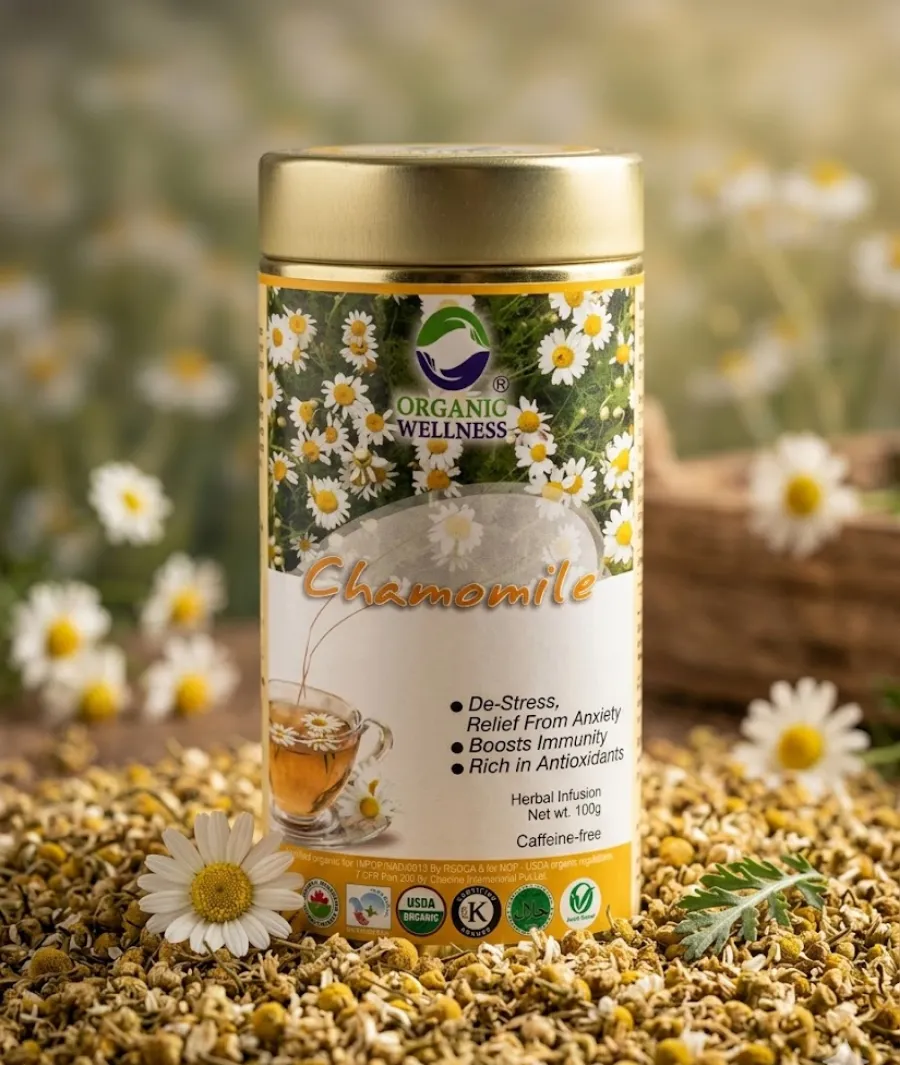 Chamomile Tea | Caffeine-Free Sleep & Stress Relief | ERB