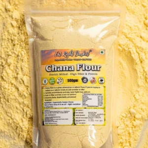 Chana / Horse-gram Flour [FRESHLY-MILLED] - High-Fibre - (500g)