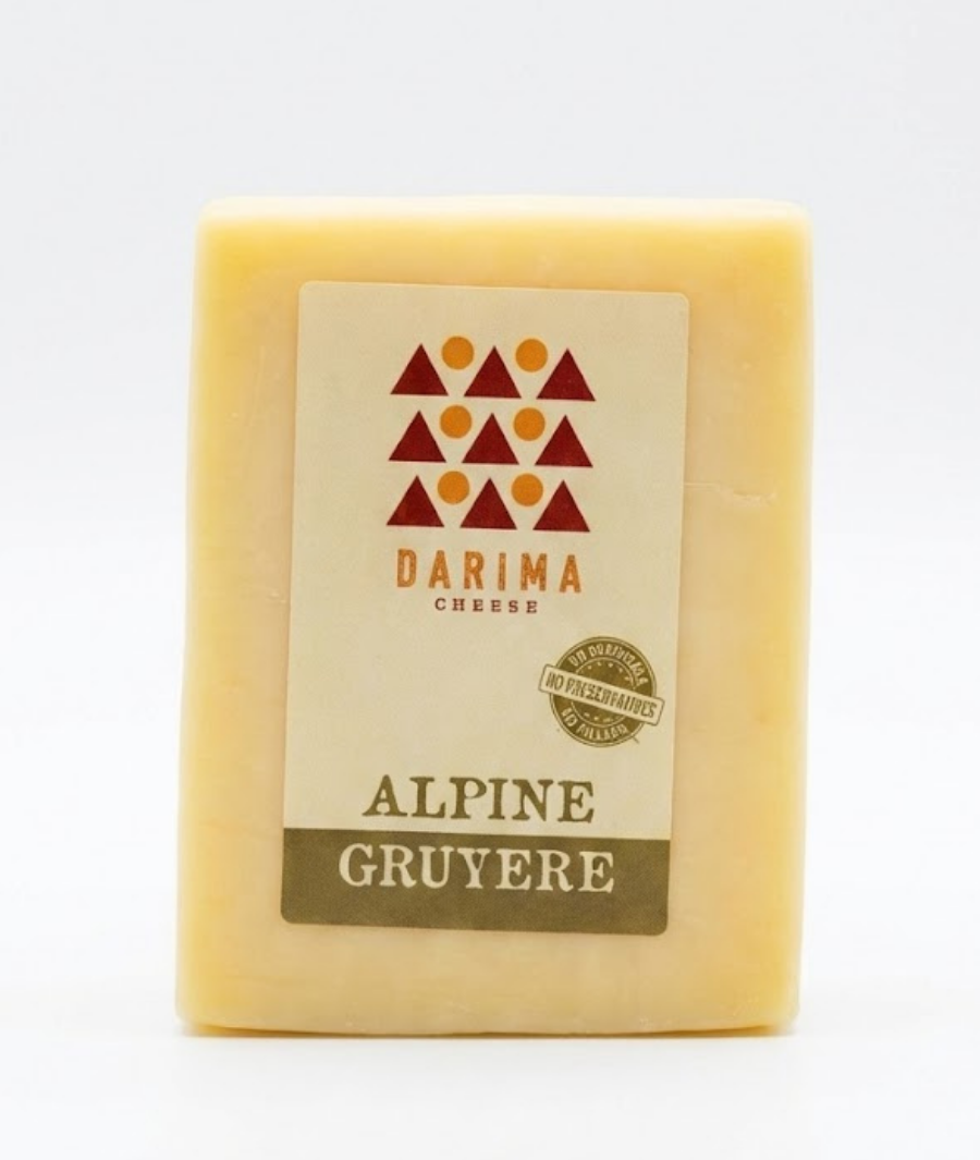Artisanal Alpine Gruyere Cheese: 200g Himalayan Aged | ERB
