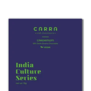 Cardamom Dark Chocolate | 55% Ghanaian Cocoa | Nani's Memory | ERB