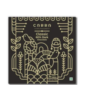 60% Classic Dark Chocolate | Single Estate Idukki Cacao | ERB