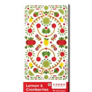 Vegan White Chocolate with Lemon & Cranberry | Dairy-Free | ERB