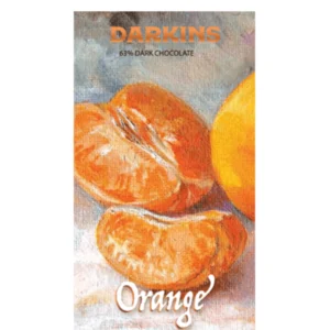 63% Dark Chocolate with Orange | Artisanal Andhra Cacao | ERB