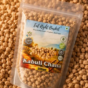 Organic Kabuli Chana: 500g High-Protein Chickpeas | ERB