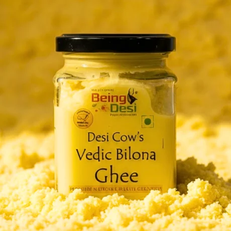 Desi Cow Vedic Ghee: Authentic Bilona Churned | ERB
