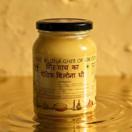 Desi Gir Cow Ghee - Vedic (500 ml) | Bilona Churned | Eat Right Basket