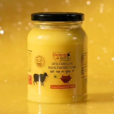 Desi Cow Ghee: Regular 500ml Pure Cooking Ghee | ERB
