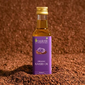 Flaxseed Oil: 100ml Cold-Pressed Omega-3 Rich | Eat Right Basket