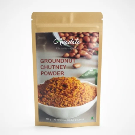 Organic Groundnut Chutney Powder: 200g Nutty Shenga Pudi | ERB