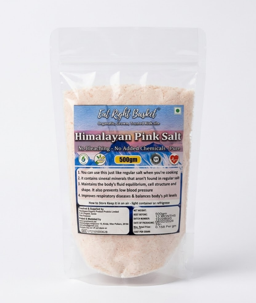 Himalayan Pink Salt: Pure Mineral-Rich Sendha Namak | ERB