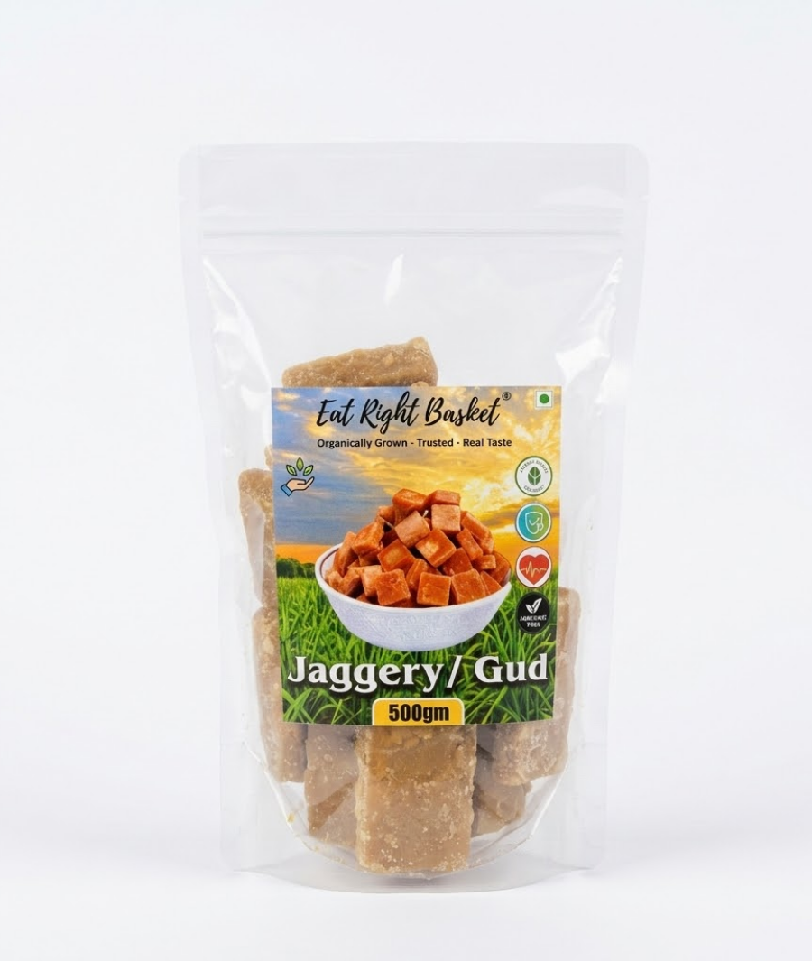 Organic Sugarcane Jaggery | Unrefined & Mineral-Rich | ERB