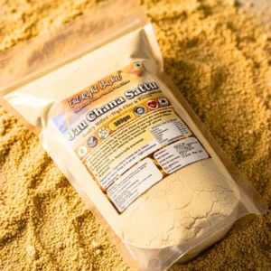 Jau Chana Sattu [FRESHLY-MILLED] - Superfood - (500g)