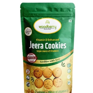 Woodberry Vitamin D Jeera Cookies | Mushroom-Infused Savory Biscuits | ERB