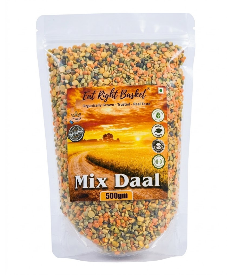 Organic Mix Daal: 500g High-Protein Lentil Blend | ERB