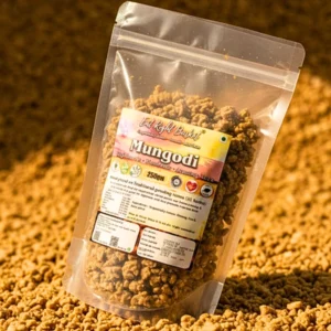 Desi Mungodi: 250g Hand-Ground Moong Dal Vadi | ERB