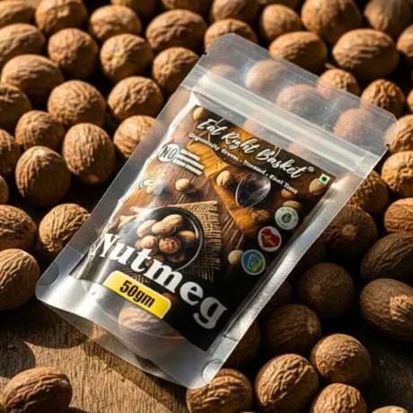 Whole Nutmeg (Jaiphal): Potent & Oil-Rich Whole Spice | ERB