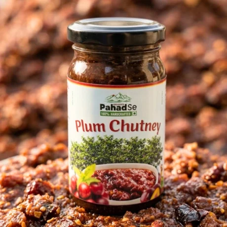 Organic Plum Chutney | Low-Sugar Himalayan Plum Spread | ERB