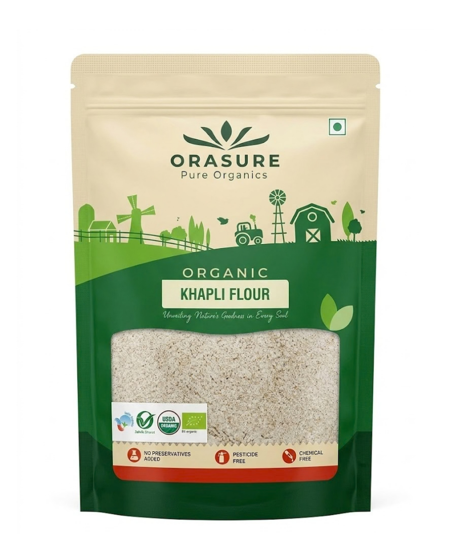 Organic Khapli Wheat Flour | Emmer Atta | Eat Right Basket