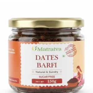 Sugar-Free Dry Fruit Barfi (150g) | Dates & Nuts with A2 Ghee | ERB