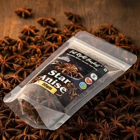 Whole Star Anise (Chakra Phool): Aromatic Whole Spice | ERB