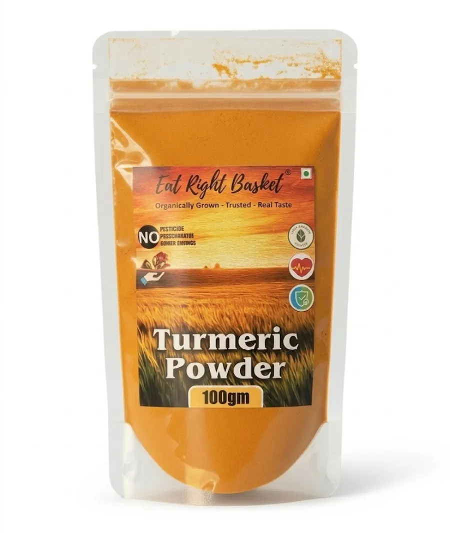Turmeric / Haldi Powder (100g) Organically Grown - Image 2
