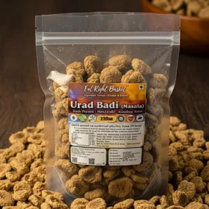 Masala Urad Badi: 250g Spicy Hand-Ground | ERB