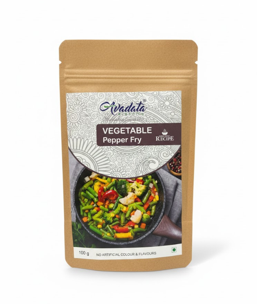 Vegetable Pepper Fry - 100 gm (Avadata)