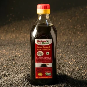 Black Sesame Oil: 500ml Cold-Pressed Kala Til Tel | ERB