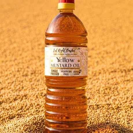 Best Organic Yellow Mustard Oil | Single-Pressed & Mild | ERB