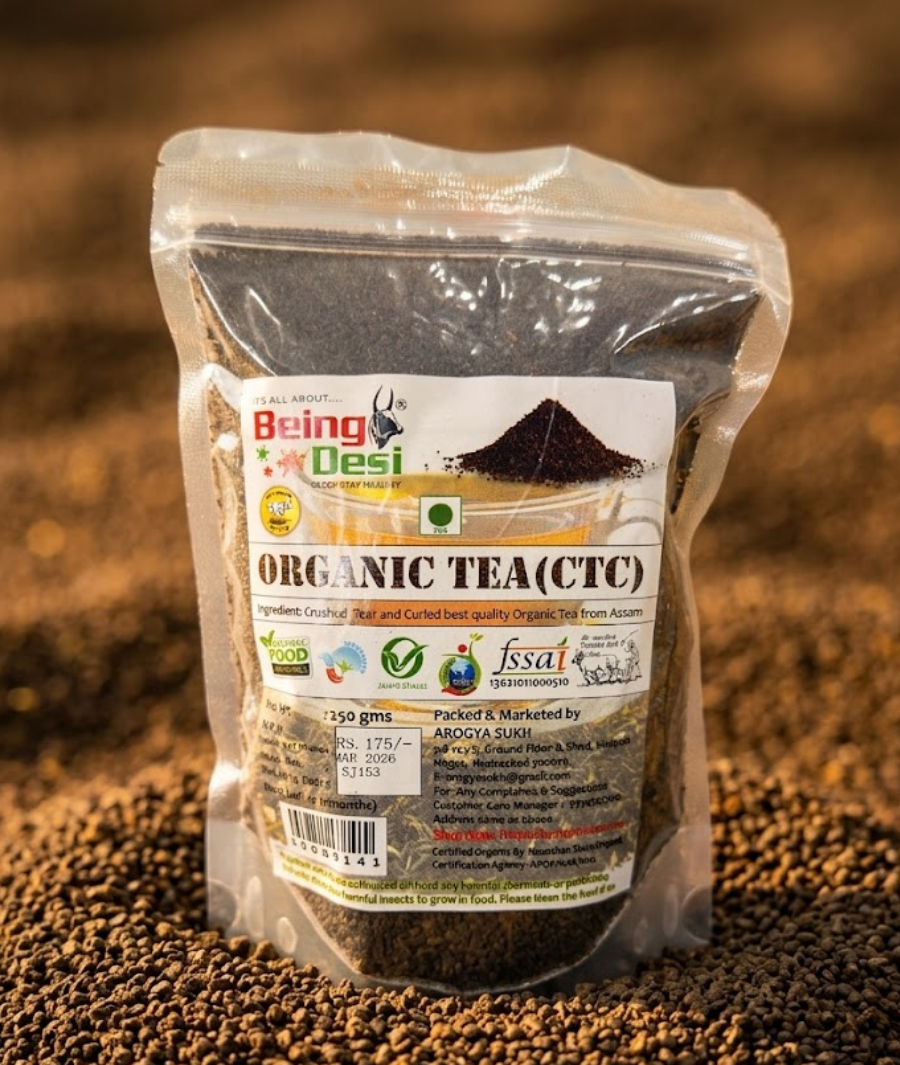 Best Naturally Grown CTC Tea | Being Desi (250g) | ERB