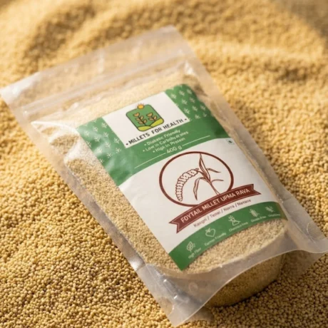 Best Naturally Grown Foxtail Millet Upma Rawa | B12 Rich | ERB