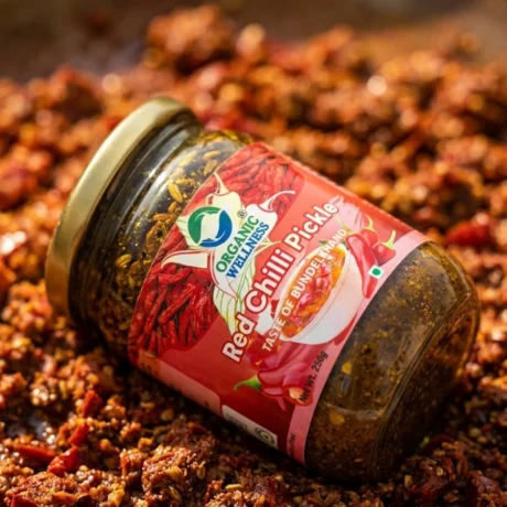 Best Naturally Made Red Chilli Pickle | Handcrafted & Toxin-Free | ERB