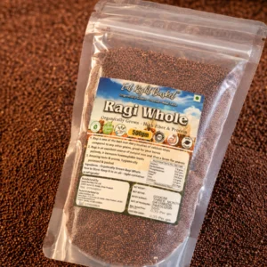 Whole Ragi (500g) | Best Calcium-Rich Finger Millet for Weight Loss | ERB