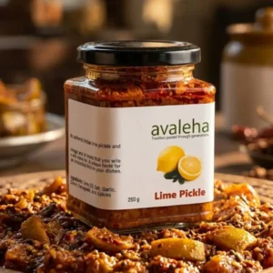 Lime Pickle (250g) | Avadata Organics | Eat Right Basket