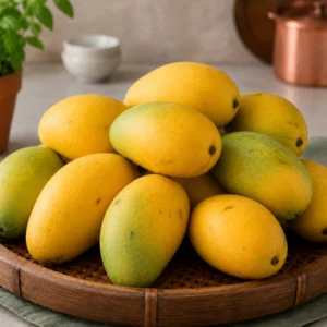 Tamil Nadu Banginapalli Mango 5kg | Fiber-Less | Eat Right Basket